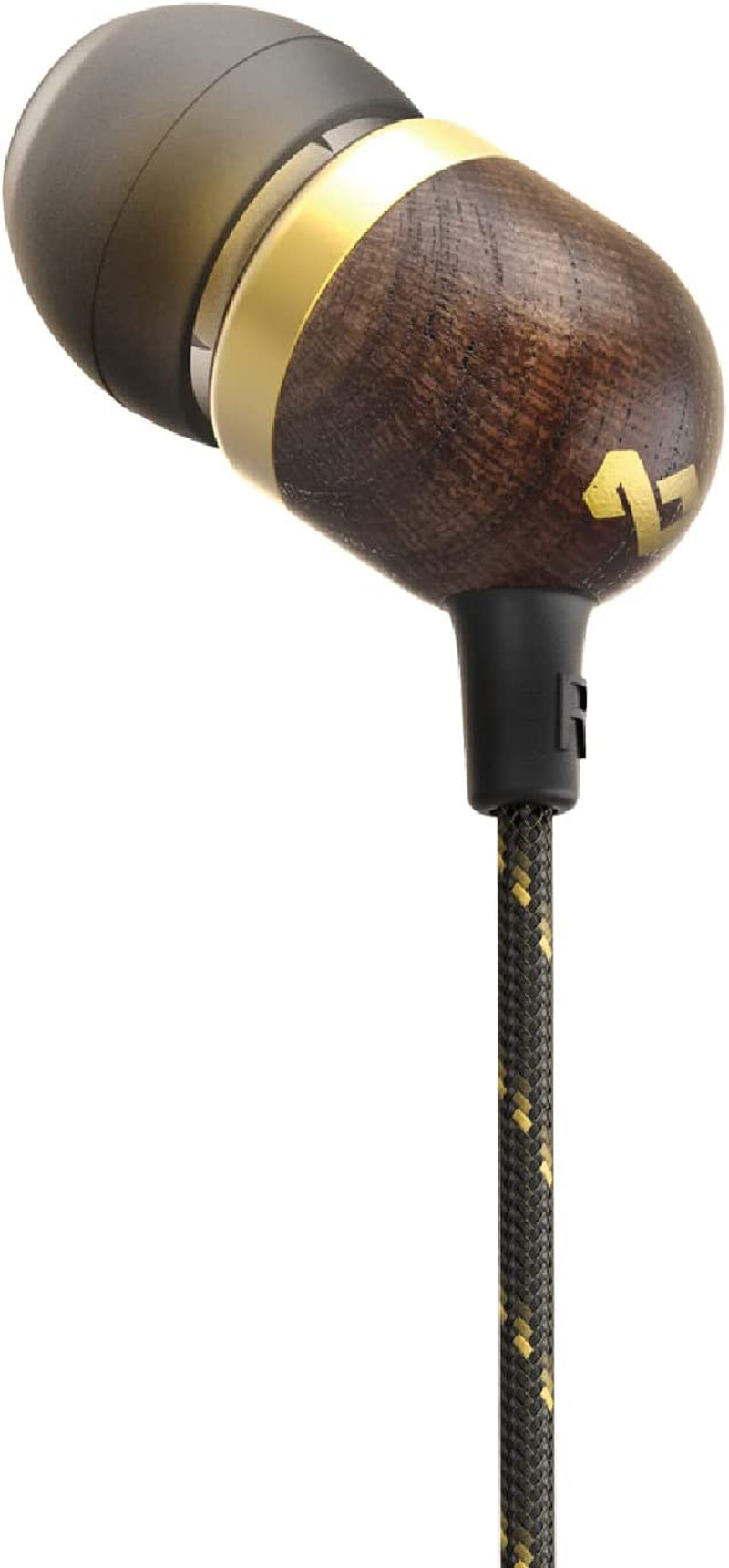 Smile Jamaica Wired Earphones with Mic – Brass