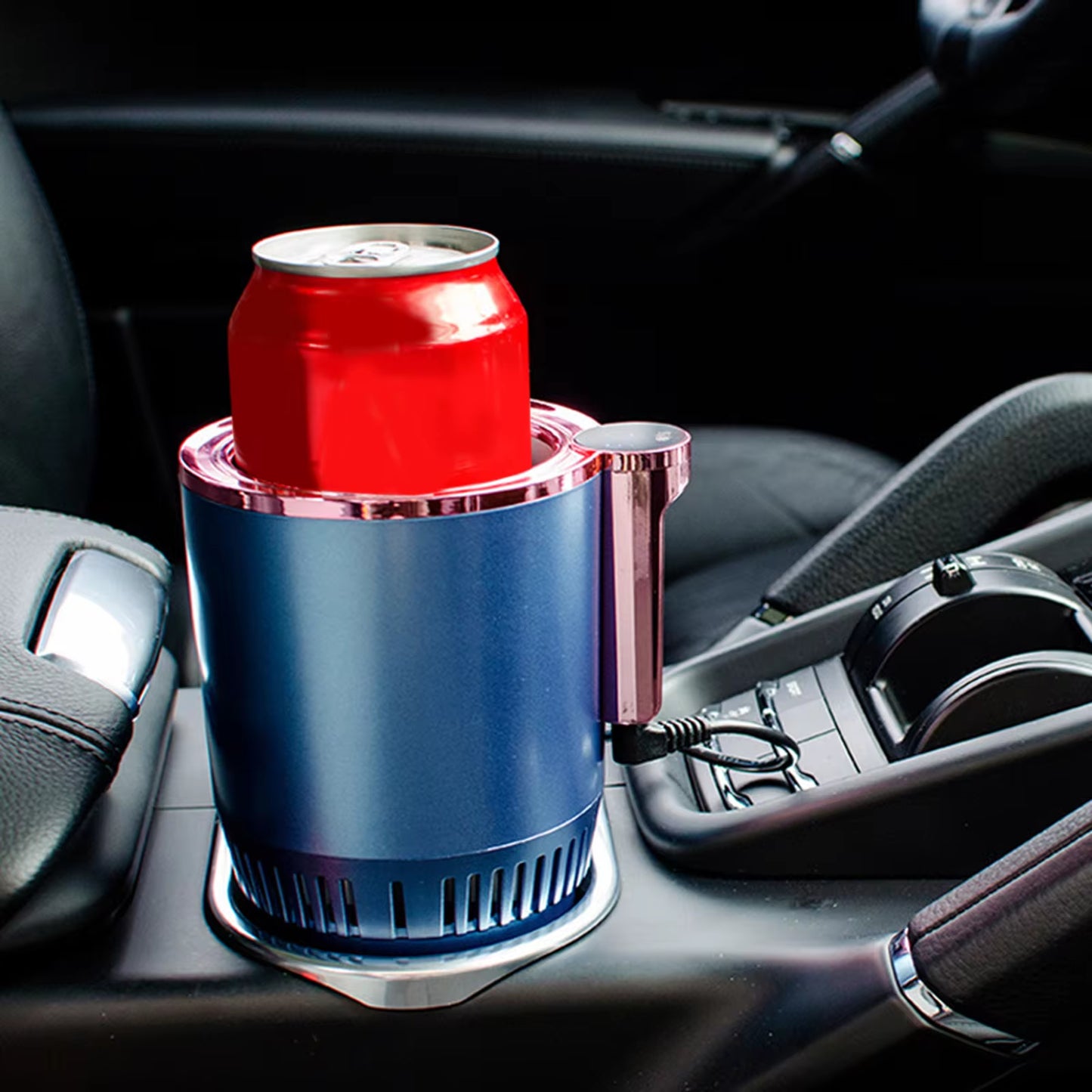 Car Heating & Cooling Cup – Portable Mini Car Fridge