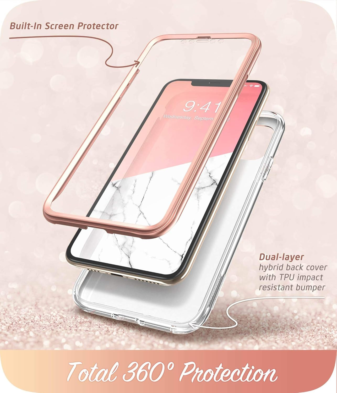 Cosmo Series Marble Case for iPhone 11 Pro Max