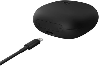 Power Pro Wireless Earbuds – H1 Chip Bluetooth Headphones with Mic, 9-Hour Battery, Sweat Resistant – Lava Red