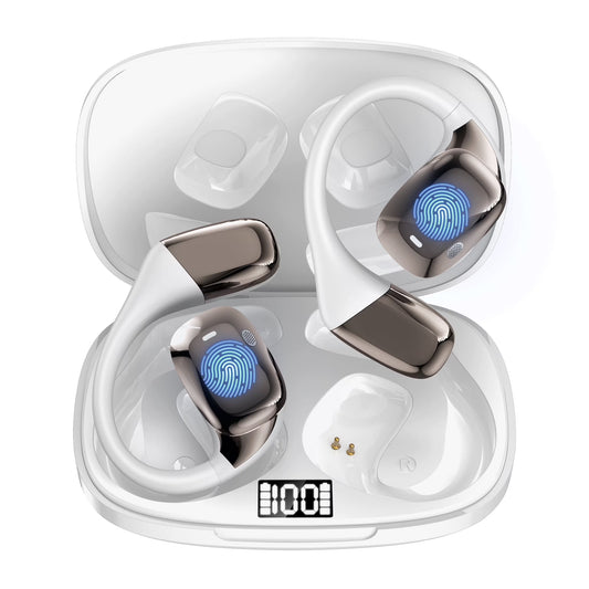 AI Translation Earbuds Real Time, Wireless Bluetooth Headphones, 144 Languages Two-Way Translator, Ios & Android Compatible, for Travel, Business, Learning,Sports