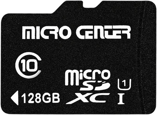 Micro Center 128GB microSDXC Memory Card with Adapter